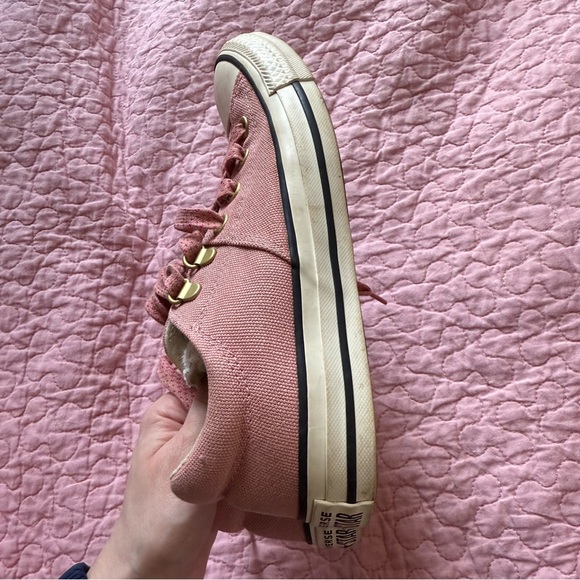 🌸Converse All Star Pink Lows with Sherpa Detail - Picture 8 of 9